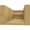 Ekena Millwork 6in. W x 4in. H x 12in. L Crestline Woodgrain TimberThane Rafter Tail, Primed Tan RFTUR06X04X12CRERCPR - alternate 4